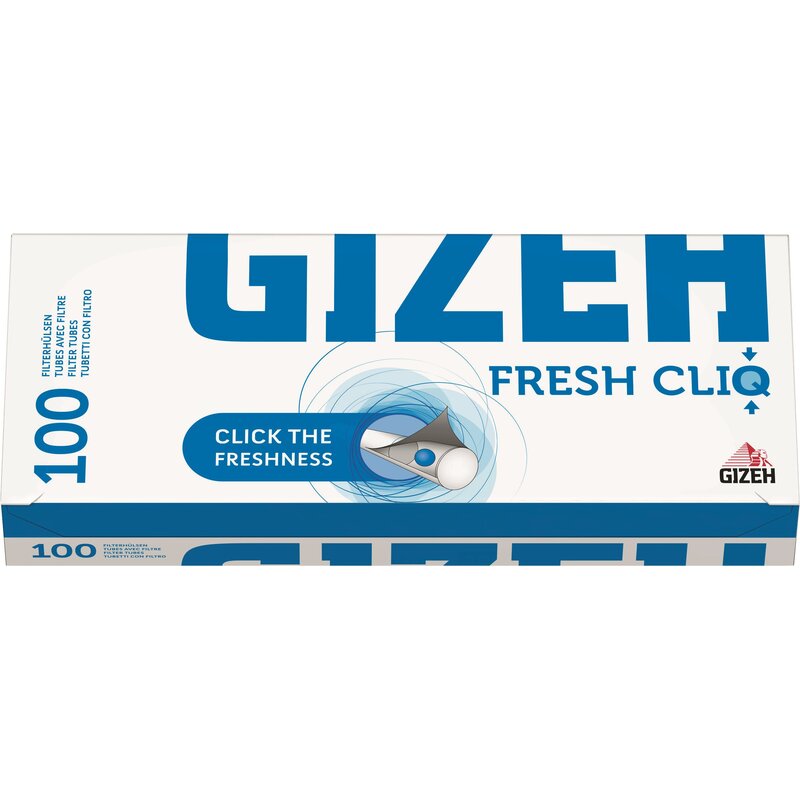 GIZEH Hülsen Fresh Cliq - Tabakstübli.ch